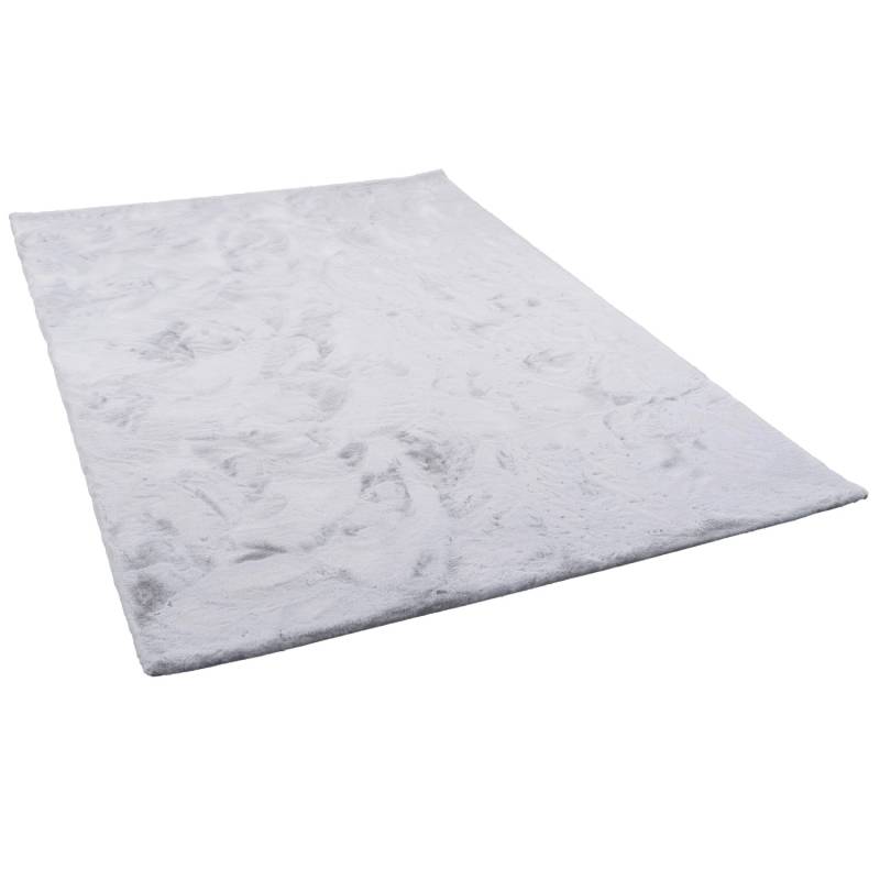 Pergamon Luxus Super Soft Fellteppich Plush Hellgrau 70x140cm von Pergamon