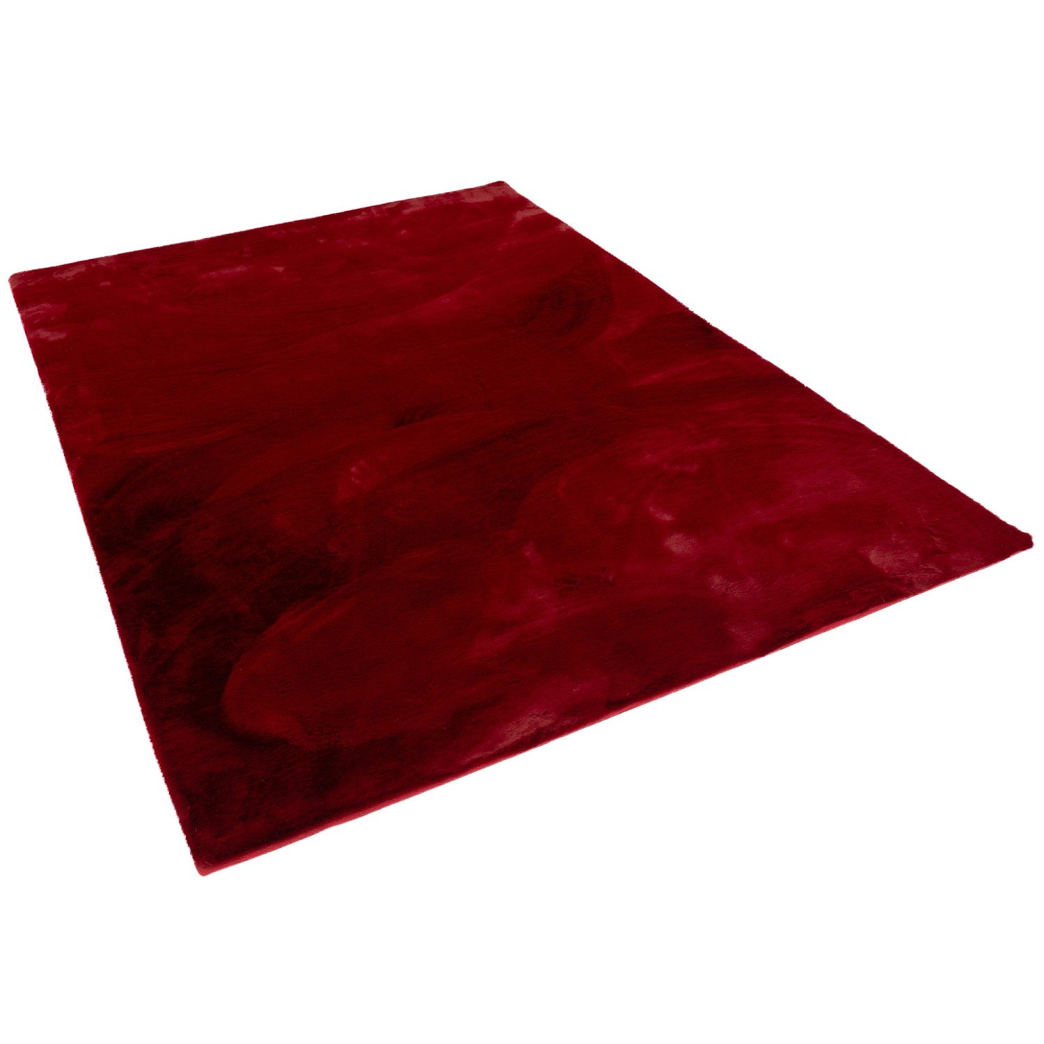 Pergamon Luxus Super Soft Fellteppich Plush Rot 160x230cm von Pergamon