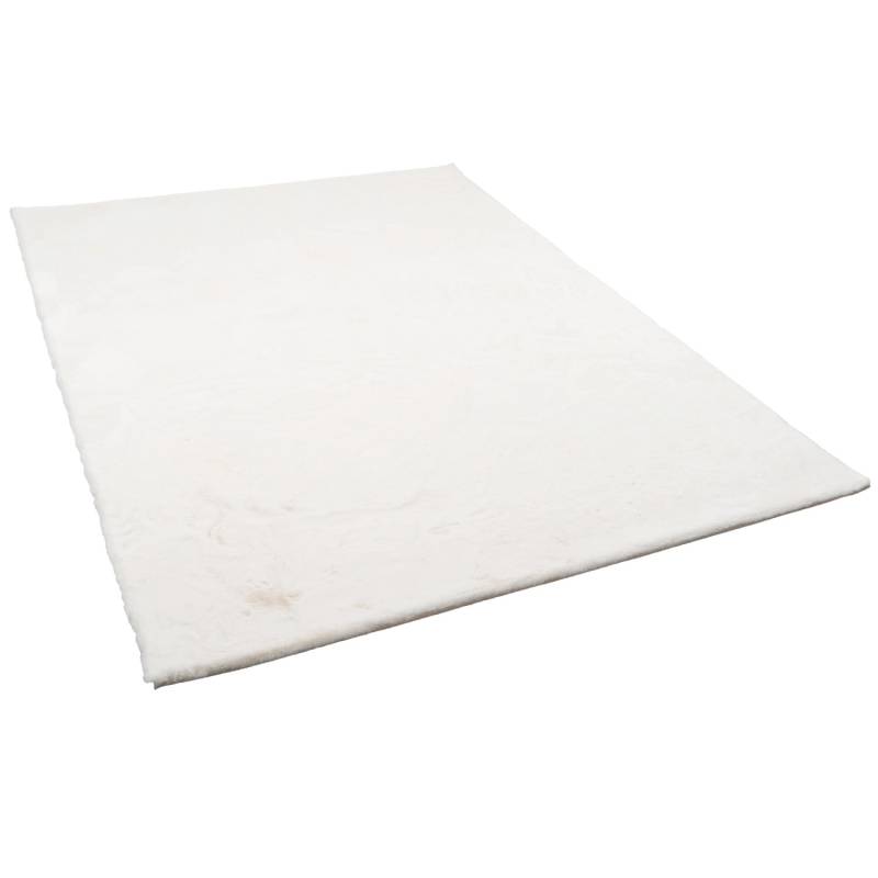 Pergamon Luxus Super Soft Fellteppich Plush Weiss 160x230cm von Pergamon