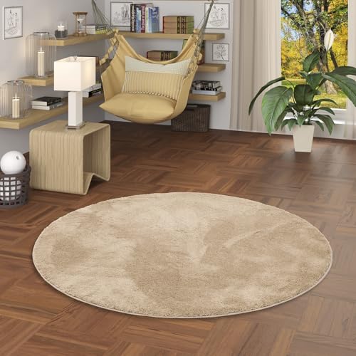 Pergamon Luxus Super Soft Hochflor Langflor Shaggy Teppich Rund Einfarbig Wohnzimmer Schlafzimmer Kinderzimmer Pergamon Luxus Super Soft Hochflor Langflor Shaggy Teppich Rund Einfarbig Wohnzimmer Schlafzimmer Kinderzimmer von Pergamon