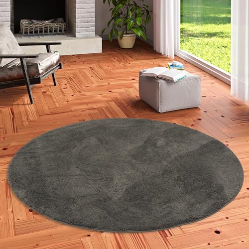Pergamon Luxus Super Soft Hochflor Langflor Shaggy Teppich Rund Einfarbig Wohnzimmer Schlafzimmer Kinderzimmer Pergamon Luxus Super Soft Hochflor Langflor Shaggy Teppich Rund Einfarbig Wohnzimmer Schlafzimmer Kinderzimmer von Pergamon