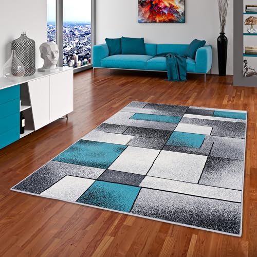 Pergamon Moderner Kurzflorteppich - Vielfältige Muster und Farben - Verschiedene Größen erhältlich - Stilvolles Wohnaccessoire für Ihr Zuhause von Pergamon