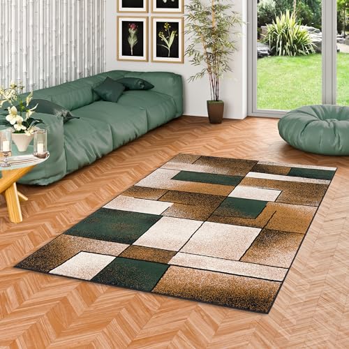 Pergamon Moderner Kurzflorteppich - Vielfältige Muster und Farben - Verschiedene Größen erhältlich - Stilvolles Wohnaccessoire für Ihr Zuhause von Pergamon
