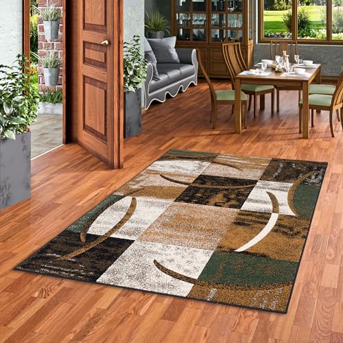 Pergamon Moderner Kurzflorteppich - Vielfältige Muster und Farben - Verschiedene Größen erhältlich - Stilvolles Wohnaccessoire für Ihr Zuhause Pergamon Moderner Kurzflorteppich - Vielfältige Muster und Farben - Verschiedene Größen erhältlich - Stilvolles Wohnaccessoire für Ihr Zuhause von Pergamon