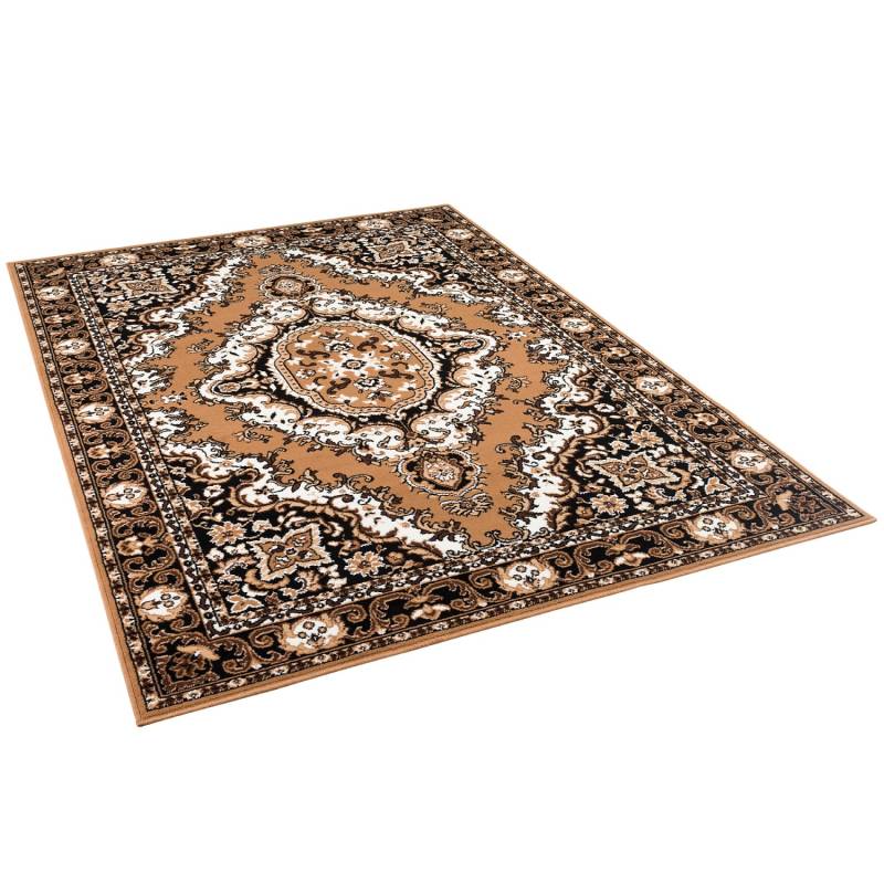 Pergamon Orient Teppich Trendline Beige Keshan Beige 185x270cm von Pergamon