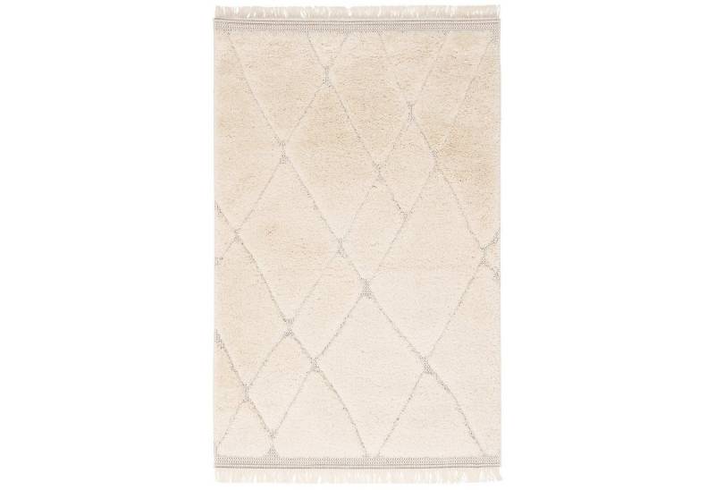 Pergamon Outdoorteppich In & Outdoor Teppich Shaggy Sylt Rauten, Rechteckig, Höhe: 35 mm von Pergamon