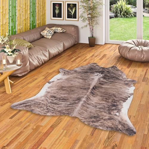 Pergamon Teppich Kunstfaser Tierfell Rinderfell Optik | Wohnzimmer, Esszimmer, Flur und Diele Pergamon Teppich Kunstfaser Tierfell Rinderfell Optik | Wohnzimmer, Esszimmer, Flur und Diele von Pergamon