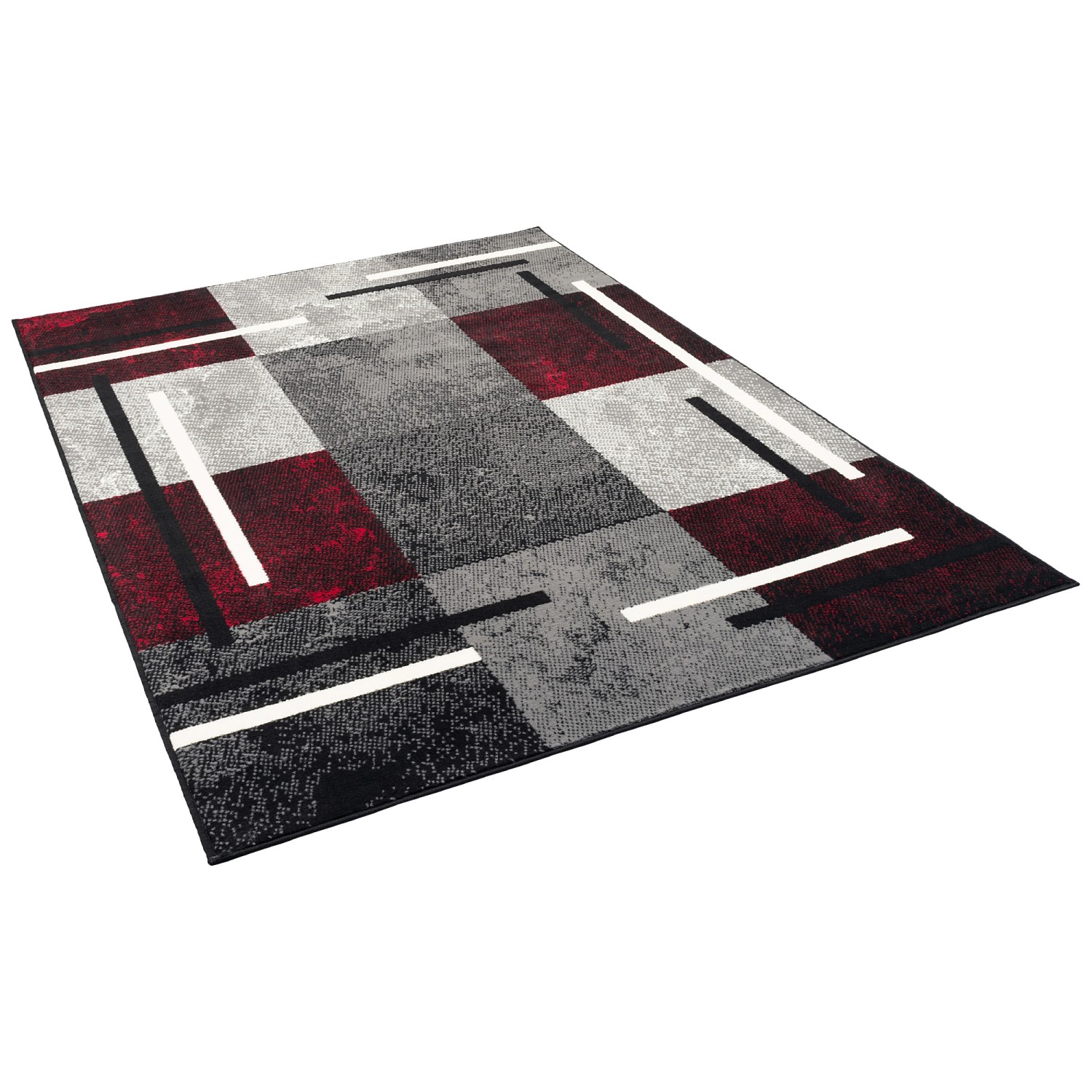 Pergamon Teppich Modern Trendline Karo Schwarz 140x200cm Pergamon Teppich Modern Trendline Karo Schwarz 140x200cm von Pergamon