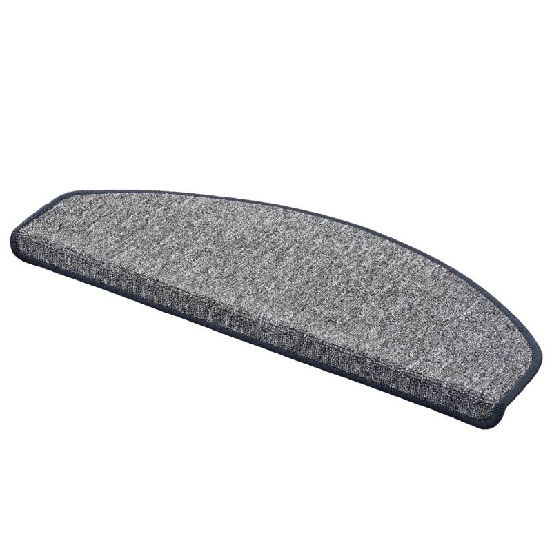 Pergamon Trend Schlinge Stufenmatte Strong 15er-Set Anthrazit 24x65cm von Pergamon
