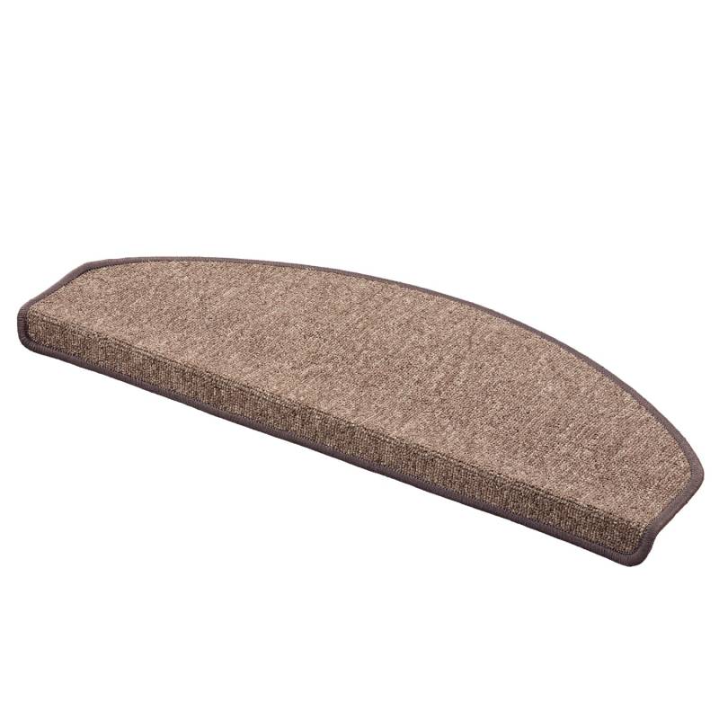 Pergamon Trend Schlinge Stufenmatte Strong 15er-Set Braun 24x65cm von Pergamon