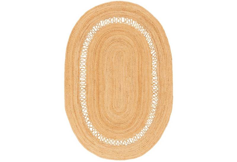 Pergamon Sisalteppich Naturfaser Teppich Jute Salsa Modern, Oval, Höhe: 9 mm von Pergamon
