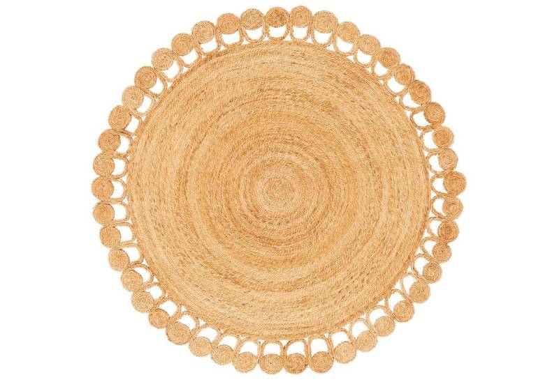 Pergamon Sisalteppich Naturfaser Teppich Jute Salsa Natur Boho Rund, Rund, Höhe: 12 mm von Pergamon