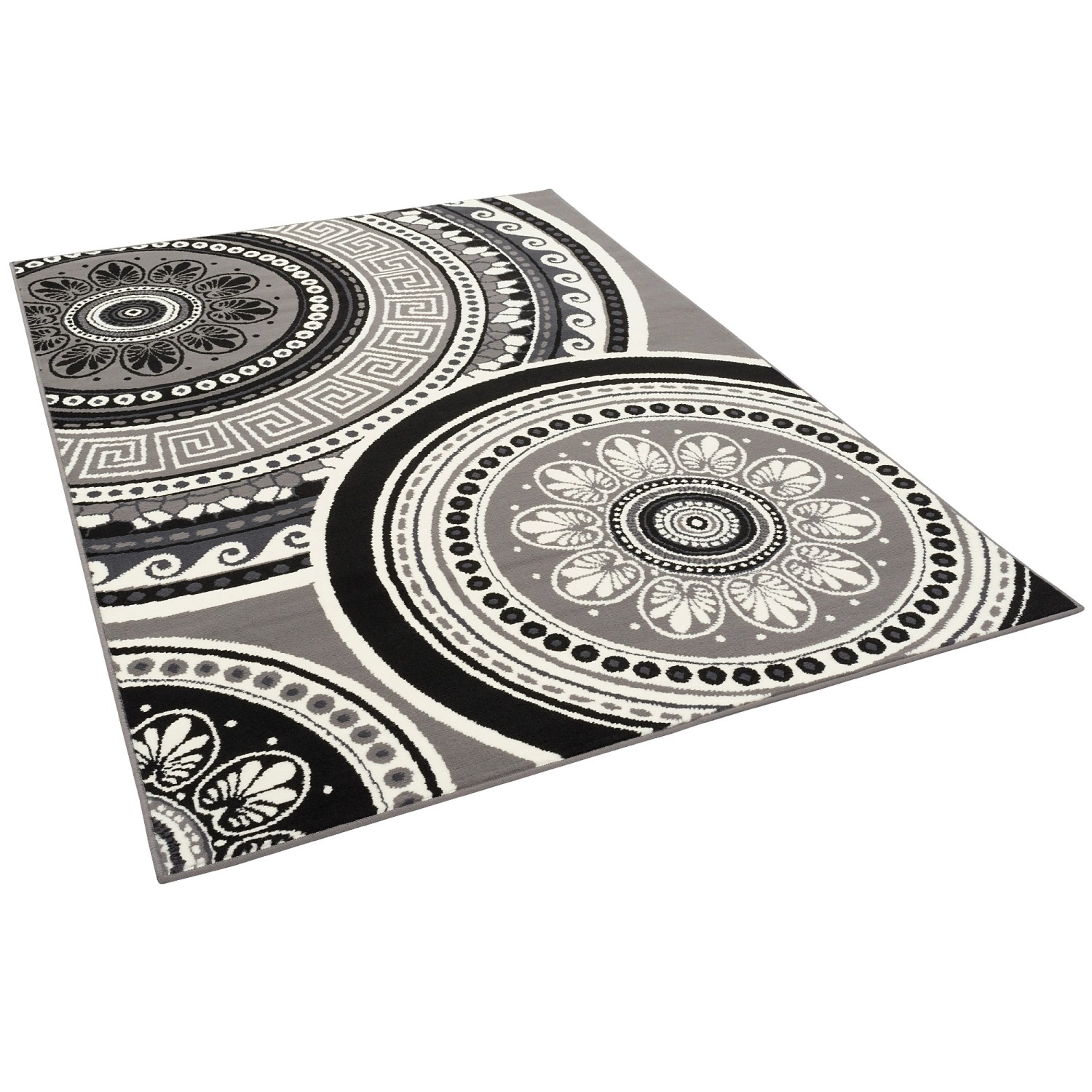 Pergamon Teppich Trendline Mandala Schwarz 185x270cm Pergamon Teppich Trendline Mandala Schwarz 185x270cm von Pergamon