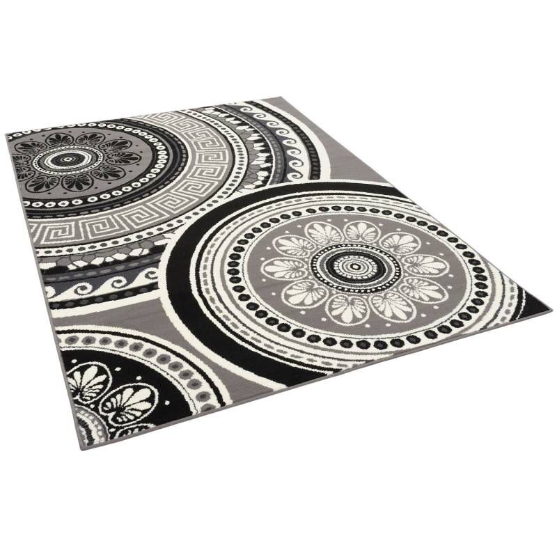 Pergamon Teppich Trendline Mandala Schwarz 185x270cm von Pergamon