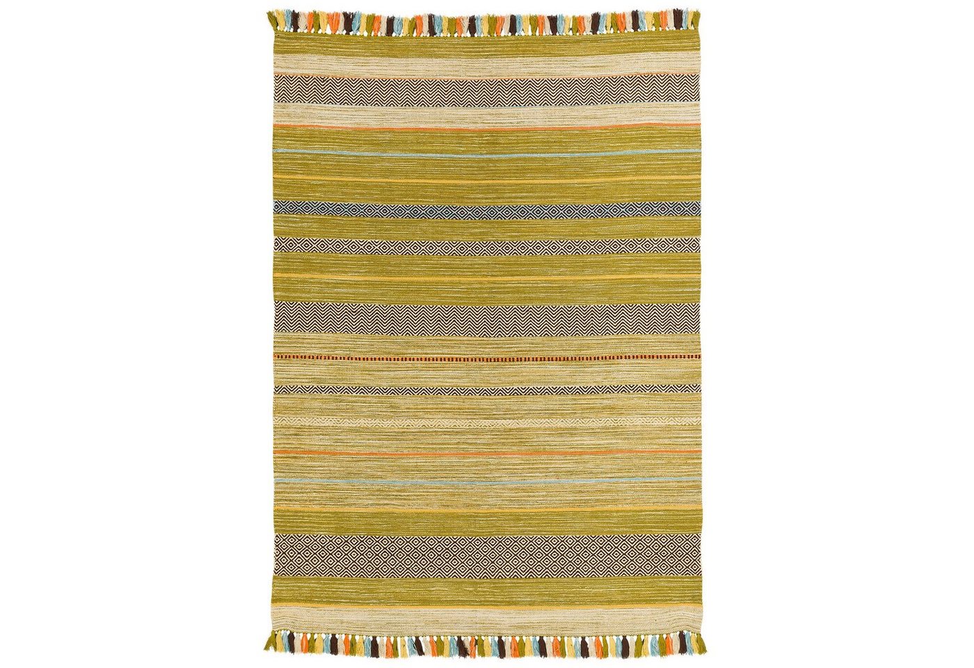 Pergamon Wollteppich Natur Teppich Kelim Kalleen, Rechteckig, Höhe: 8 mm Pergamon Wollteppich Natur Teppich Kelim Kalleen, Rechteckig, Höhe: 8 mm von Pergamon