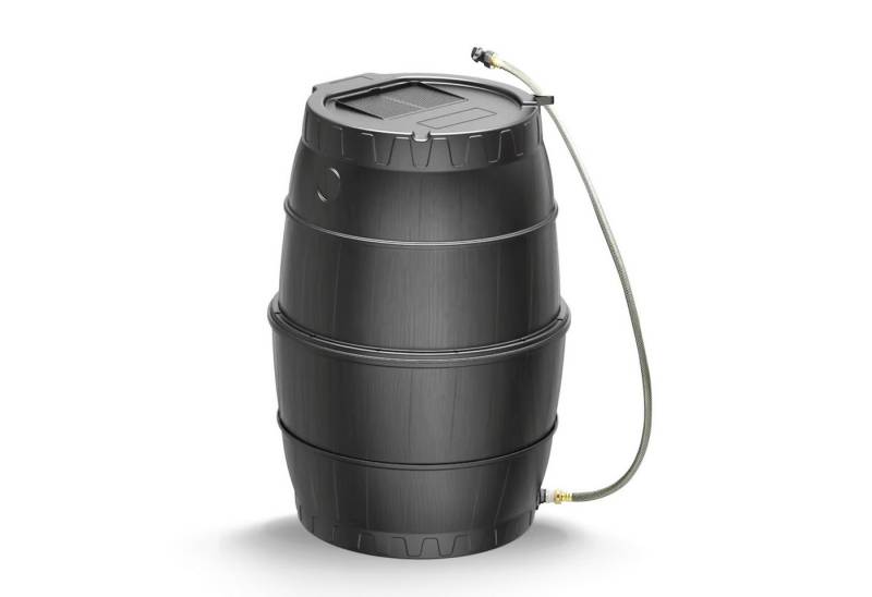 Pergart Regentonne mit Unterbau, 170 Liter Fassungsvermögen, (anthrazit) von Pergart