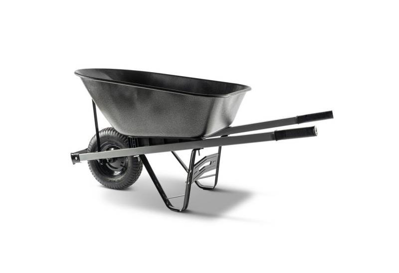 Pergart Schubkarre Pergart Schubkarre mit Vollgummirad (anthrazit), Griffhöhe: 54 cm, Traglast: max. 150 kg, Gewicht: ca. 26 kg von Pergart