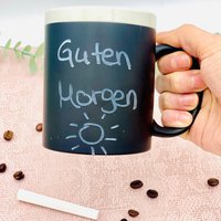 Tasse Mit Tafelfarbe - Diy Beschreibbare Kreide Geschenk Geburtstag Freundin, Freund Botschaft Beschreibbar Tasse Mit Tafelfarbe - Diy Beschreibbare Kreide Geschenk Geburtstag Freundin, Freund Botschaft Beschreibbar von Pergifto