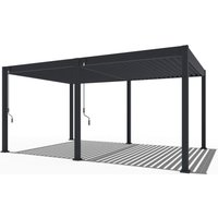 PergoLine Pergola Superior anthrazit Aluminium B/H/L: ca. 530x255x360 cm von PergoLine