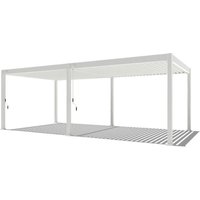 PergoLine Pergola Superior weiß Aluminium B/H/L: ca. 720x255x360 cm von PergoLine