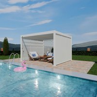 PergoLine Seitenwandpaneel für Trumpf + Superior weiß Aluminium B/H: ca. 93x235 cm von PergoLine