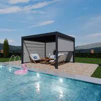 PergoLine Sonnenrollo für Pergola Trumpf + Superior anthrazit Aluminium H/L: ca. 235x265 cm PergoLine Sonnenrollo für Pergola Trumpf + Superior anthrazit Aluminium H/L: ca. 235x265 cm von PergoLine