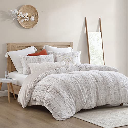 Peri Home 3-teiliges Bettdecken- und Kissenbezug-Set aus 100% Baumwolle, elfenbeinfarbener Schneeleopard, Full/Queen-Size-Bett Peri Home 3-teiliges Bettdecken- und Kissenbezug-Set aus 100% Baumwolle, elfenbeinfarbener Schneeleopard, Full/Queen-Size-Bett von Peri Home