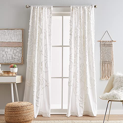 Peri Home Gates Chenille-Vorhangpaneel für Fenster, 241,3 cm, Winterweiß Peri Home Gates Chenille-Vorhangpaneel für Fenster, 241,3 cm, Winterweiß von Peri Home