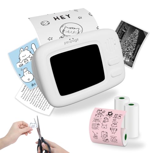 PeriPage Mini Drucker Aufkleberdrucker, Tragbarer Mini Thermodrucker Kompatibel mit Android/IOS-Geräten Inklusionsloser Etikettendrucker zum Lernen, Aufzeichnen, Geschenk für Kinder PeriPage Mini Drucker Aufkleberdrucker, Tragbarer Mini Thermodrucker Kompatibel mit Android/IOS-Geräten Inklusionsloser Etikettendrucker zum Lernen, Aufzeichnen, Geschenk für Kinder von PeriPage