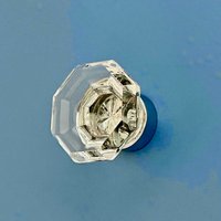 Geschliffenes Glas Art Deco Schubladengriffe Schranktür Knäufe Küche Kleiderschrank Möbel von PeriodHomeFittings