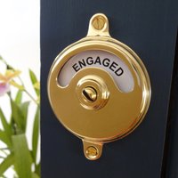 Messing Unbesetzt Schloss Riegel Vintage Stil Indikator Badezimmer Toilettentür Besetzt Waschraum Toilette | Mehr Verfügbar von PeriodHomeFittings