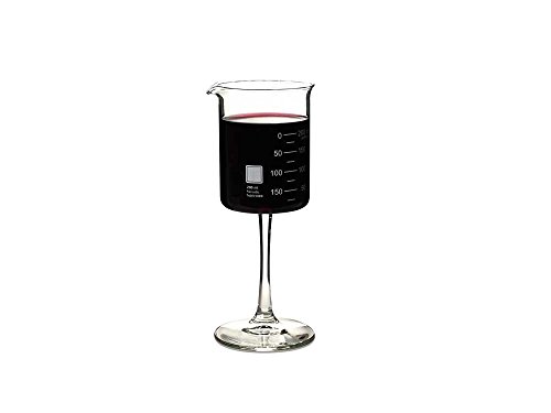 Periodic Tableware Beaker Wine Glass - Laborbecher Weingläser (Einzelglas) von Periodic Tableware