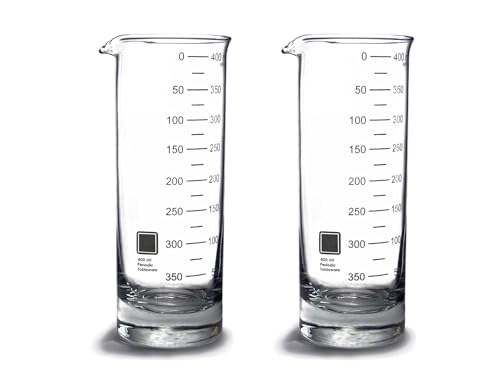 Periodic Tableware Laborbecher Pilsner-Gläser: 2er-Set (2er-Set) von Periodic Tableware