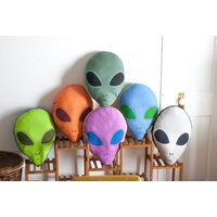 Wähle Dein Großes Alien Kopfkissen/Plüschtier 6 Verschiedene Farben von PeriwinkleNuthatch