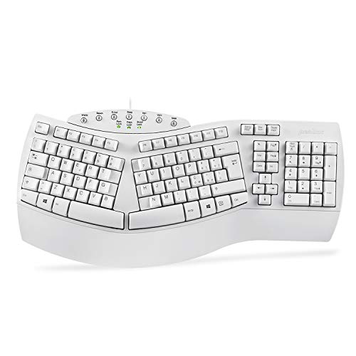 Perixx PERIBOARD-512 Ergonomische Tastatur – Design Suddivisato – Layout Italiano QWERTY – Weiß Perixx PERIBOARD-512 Ergonomische Tastatur – Design Suddivisato – Layout Italiano QWERTY – Weiß von Perixx