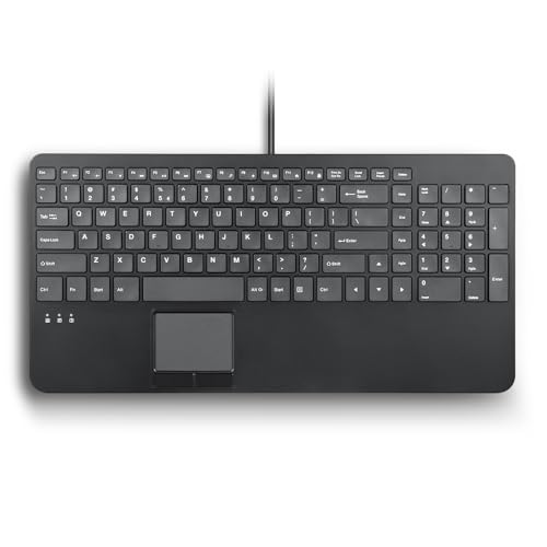 Perixx PERIBOARD-534 US Kompakte USB-Tastatur mit Touchpad, X-Typ-Scherentasten, 39,7 x 19,8 x 3 cm, integrierte 2 USB-Hubs und Nummernblock Perixx PERIBOARD-534 US Kompakte USB-Tastatur mit Touchpad, X-Typ-Scherentasten, 39,7 x 19,8 x 3 cm, integrierte 2 USB-Hubs und Nummernblock von Perixx