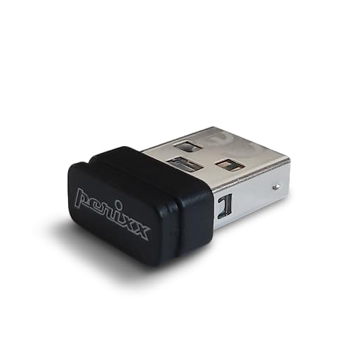 Perixx PERIBOARD-612B Replacement Nano USB Receiver - Compatible with Both Black and White Model - Black von Perixx
