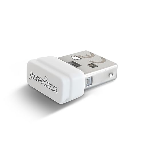 Perixx PERIBOARD-613W Replacement Nano USB Receiver - Compatible with Both Black and White Model - White von Perixx