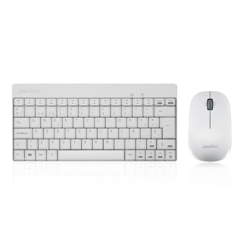 Perixx PERIDUO-712W Combo Teclado Pequeño y Ratón Inalámbrico para Windows, 2.4 GHz Con Receptor USB, QWERTY Español, Blanco Perixx PERIDUO-712W Combo Teclado Pequeño y Ratón Inalámbrico para Windows, 2.4 GHz Con Receptor USB, QWERTY Español, Blanco von Perixx