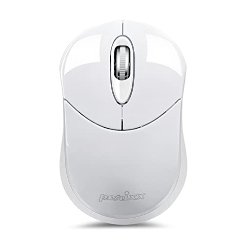 Perixx PERIMICE-802W Bluetooth Maus Optisch Weiß Glanzend Perixx PERIMICE-802W Bluetooth Maus Optisch Weiß Glanzend von Perixx