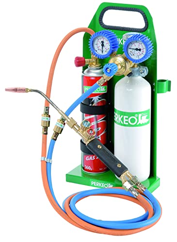 Perkeo MINI ECO Powergas-Hartlötgerät m. M-Gas-Sauerstoff 3.000ÞC Fl.tmp von Perkeo