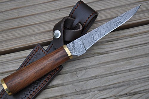 Perkin Jagdmesser mit Scheide Damastmesser Jagdmesser - AR1005 von Perkin