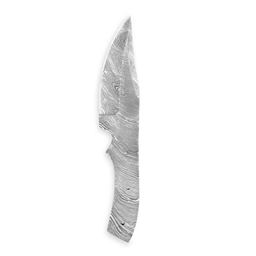 Perkin Knives Damast Stahlblatt für Ihre eigenen Jagdmesser von Perkin