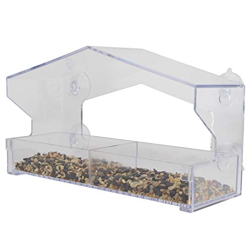 Perky-Pet 347 Vogelfutterhaus für Fenster, 0,5 kg Kapazität von Perky-Pet