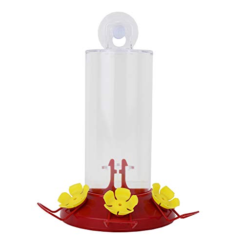 Perky-Pet Kolibri-Futterspender für Kolibri, mit Sitzstangen, 237 ml, für den Außenbereich, Gartendekoration, Kolibri-Futterspender mit 217 cm, schillernde Farbe von Perky-Pet