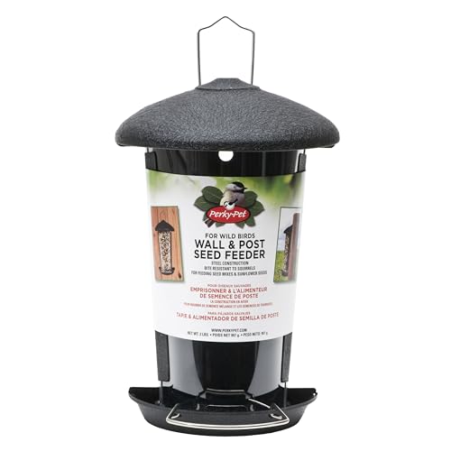 Perky-Pet Vogelfutterstation für Wildvögel/Aufhängen im Garten oder Befestigung an Zaun, Haus/Für 0,8 kg Mischfutter oder Sonnenblumenkerne/Mod. 101-5 Perky-Pet Vogelfutterstation für Wildvögel/Aufhängen im Garten oder Befestigung an Zaun, Haus/Für 0,8 kg Mischfutter oder Sonnenblumenkerne/Mod. 101-5 von Perky-Pet