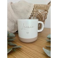 Tasse Aus Keramik Mit Name, Becher, Kaffeetasse Geschenk Freundin, Beste Kindergeburtstag von PerlentraumbyFranzi