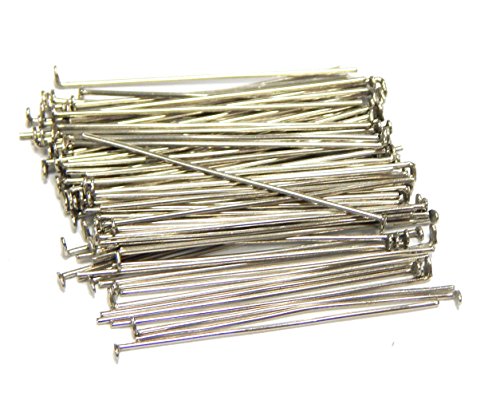 Perlin 100 5cm SILBER KETTELSTIFTE NADEL NIETSTIFTE ZUBEHÖR KOPFSTIFT METALL M184 Perlin 100 5cm SILBER KETTELSTIFTE NADEL NIETSTIFTE ZUBEHÖR KOPFSTIFT METALL M184 von Perlin