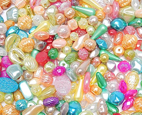 Perlin 100g Zuchtperlen Imitat Perlen, Perlmutt Wachsperlen Bunte Perlenmischung Set Mix Motive Kunstperlen Set Party Dekoration Bastelset Perlin 100g Zuchtperlen Imitat Perlen, Perlmutt Wachsperlen Bunte Perlenmischung Set Mix Motive Kunstperlen Set Party Dekoration Bastelset von Perlin