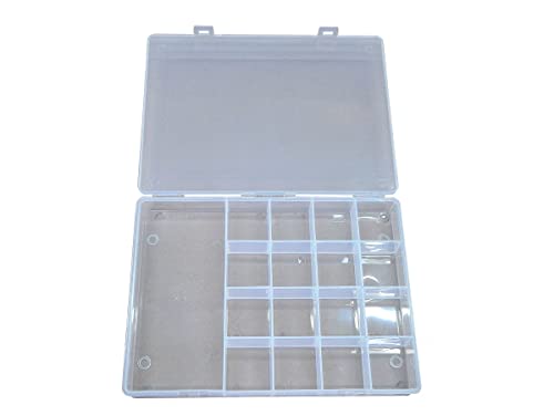 17 Fächer Aufbewahrungsbox Aufbewahrungsbox Sortierbox Materialbox Veranstalter Perlenbox Setzkasten Sortimentskasten Container 17 Fächer Aufbewahrungsbox Aufbewahrungsbox Sortierbox Materialbox Veranstalter Perlenbox Setzkasten Sortimentskasten Container von Perlin